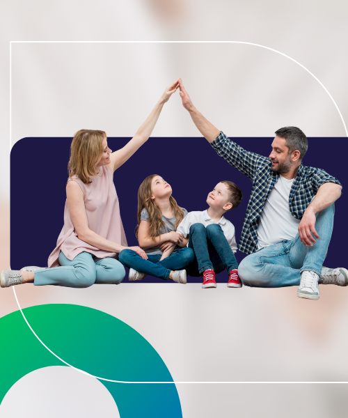 Família protegida pela DH Vital
